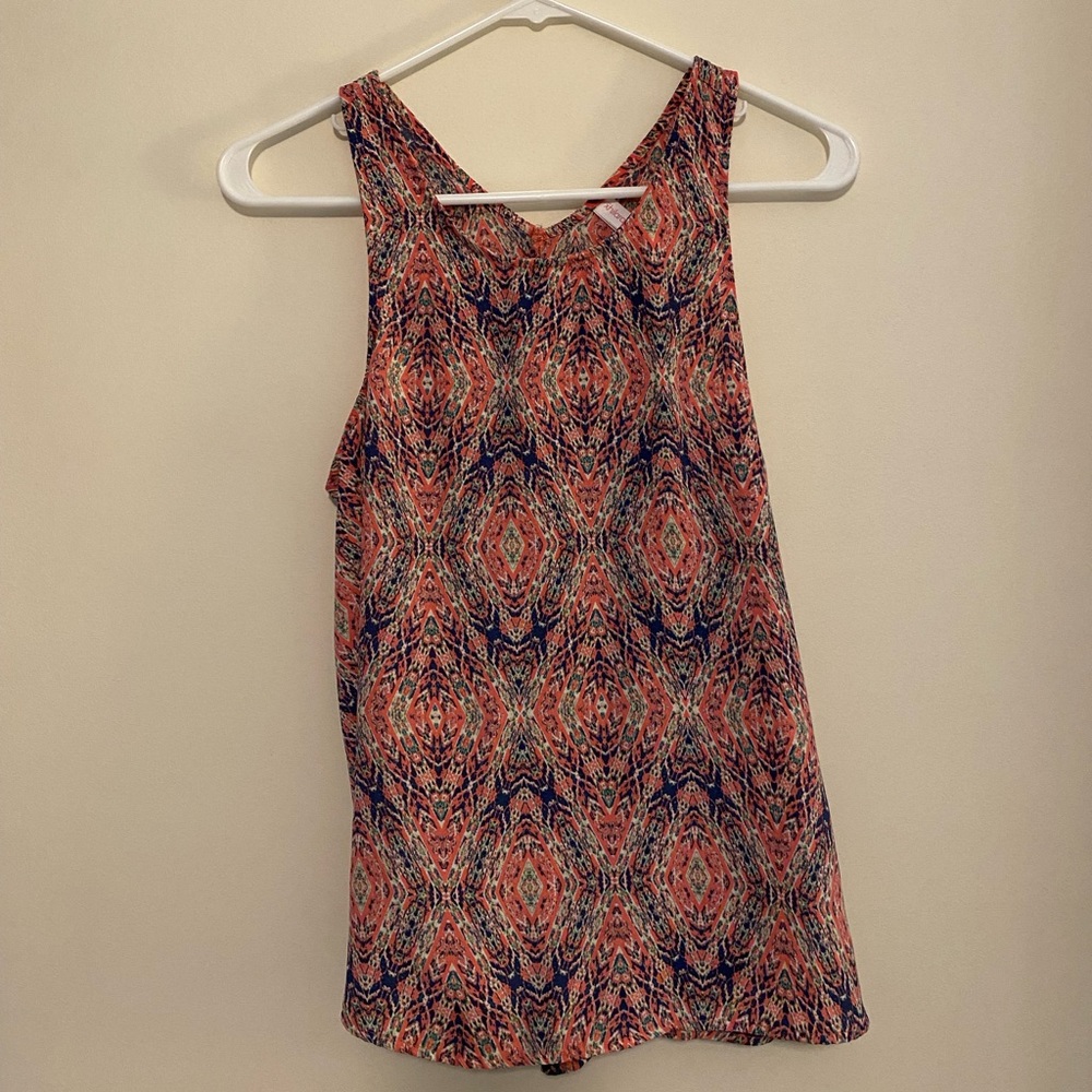 Women’s Muticolored Flowing Tank Top - Xhilaration